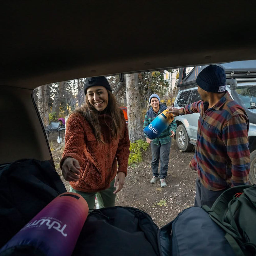 Original Puffy Blanket Dawn Pixel Fade Rumpl