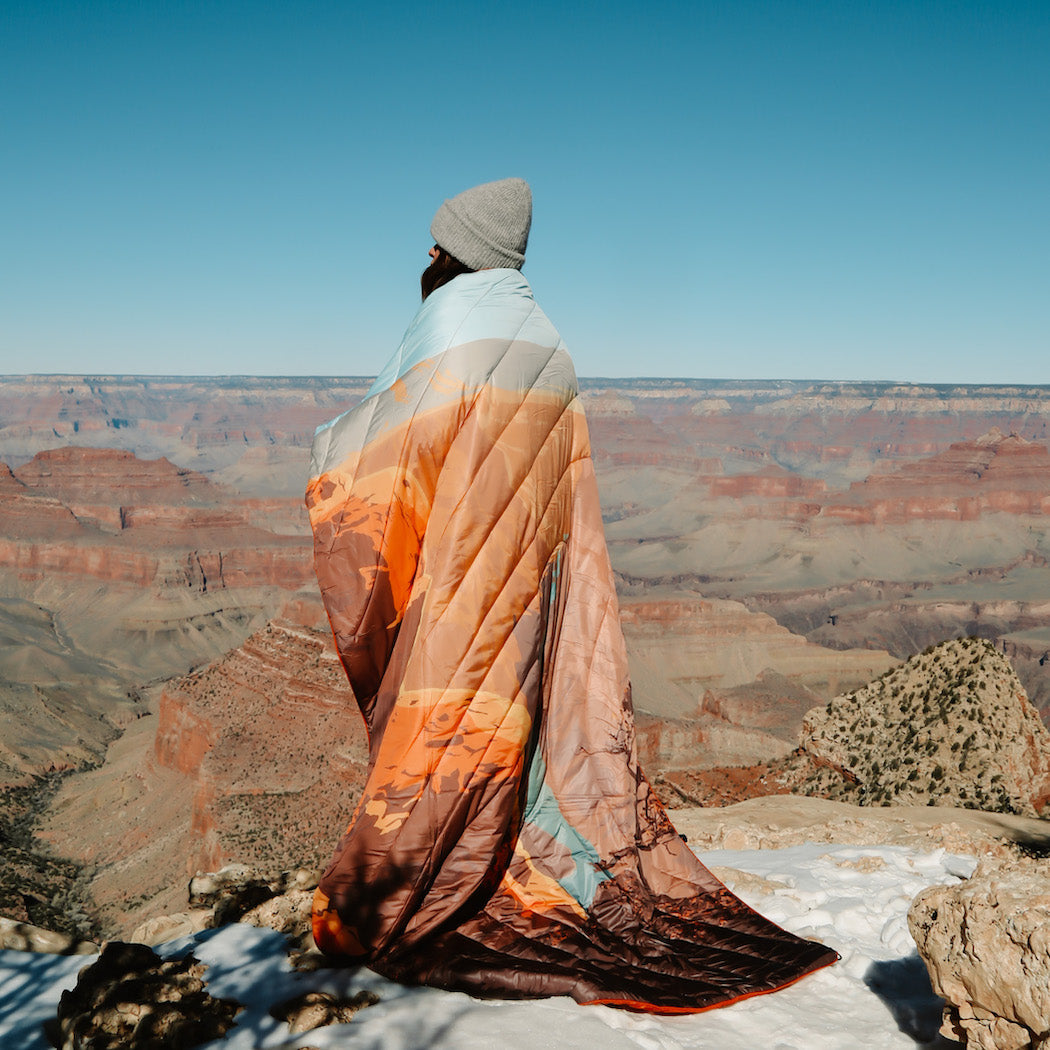 Rumpl Original Puffy Blanket - Grand Canyon Printed Original