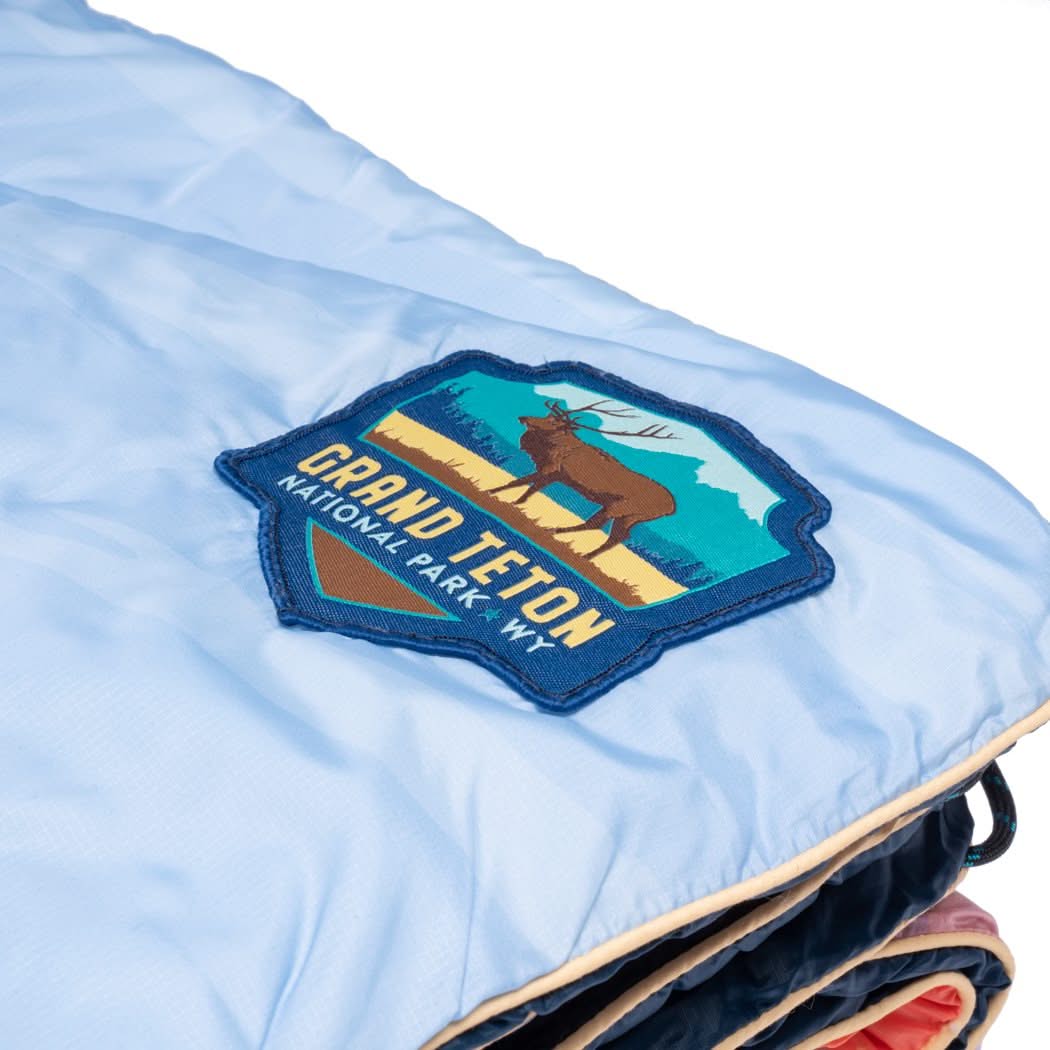 Original Puffy Blanket Grand Teton National Park Rumpl