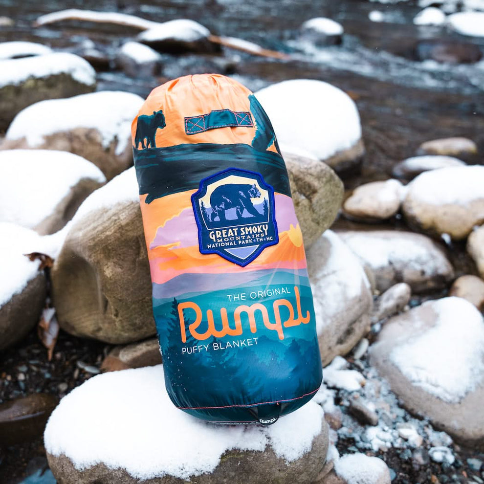 Original Puffy Blanket Great Smoky National Park Rumpl