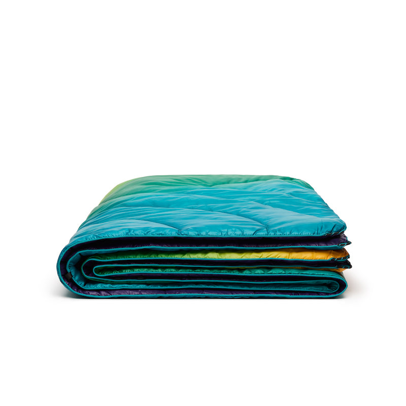 Rumpl Original Puffy Blanket - Rainbow Prism Original Puffy Blanket - Rainbow Prism | Rumpl Blankets For Everywhere Printed Original