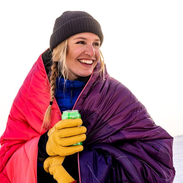 Rumpl Original Puffy Blanket - Rocky Mountain Fade Printed Original