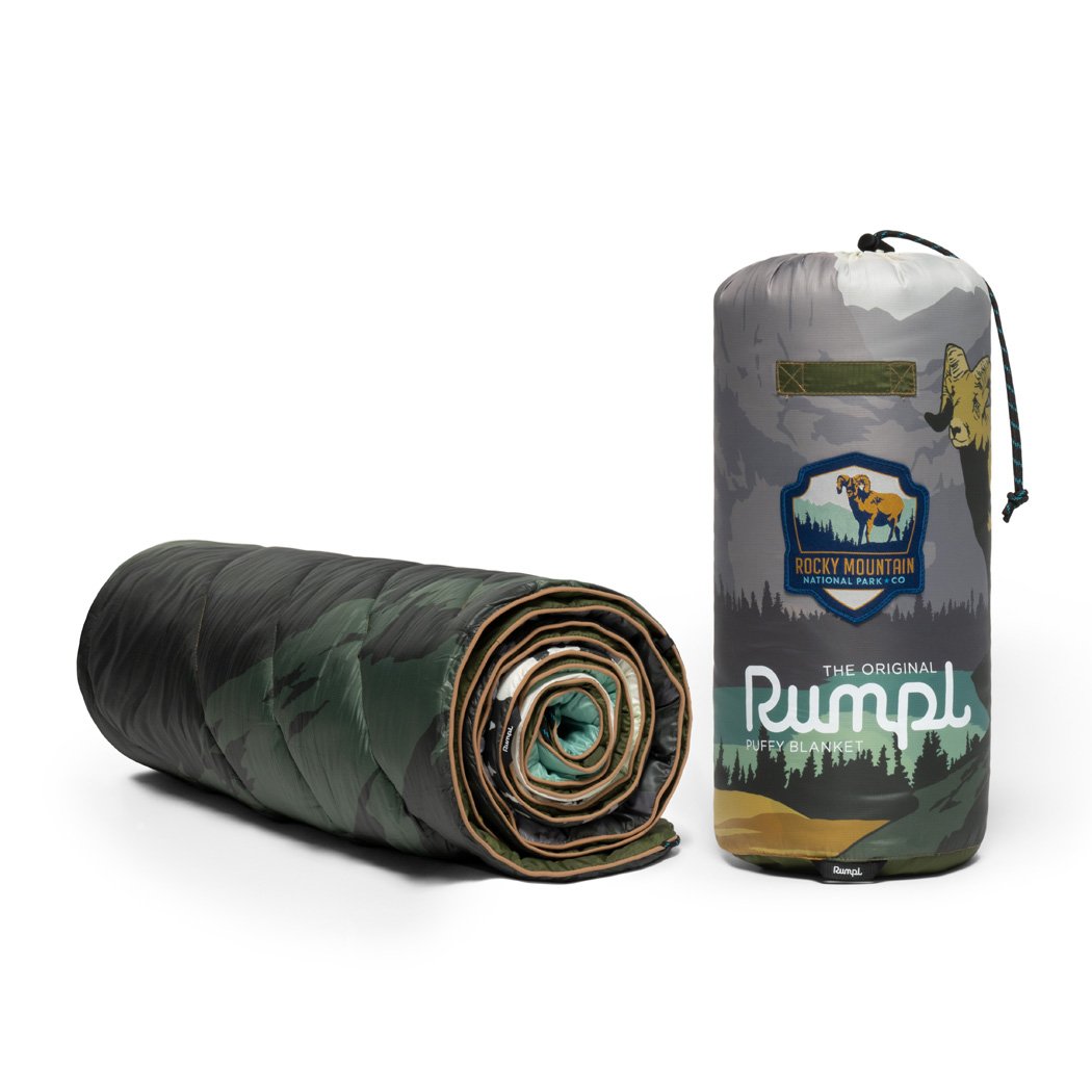Rumpl | Original Puffy Blanket - Rocky Mountains |  |  | Printed Original