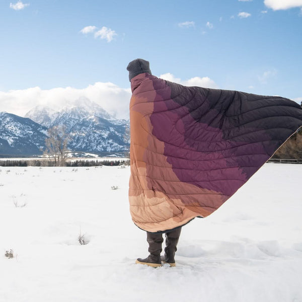 Rumpl Original Puffy Blanket - Teton Fade Printed Original
