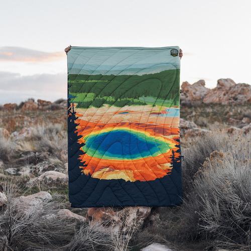 Rumpl | Original Puffy Blanket - Yellowstone |  |  | Printed Original