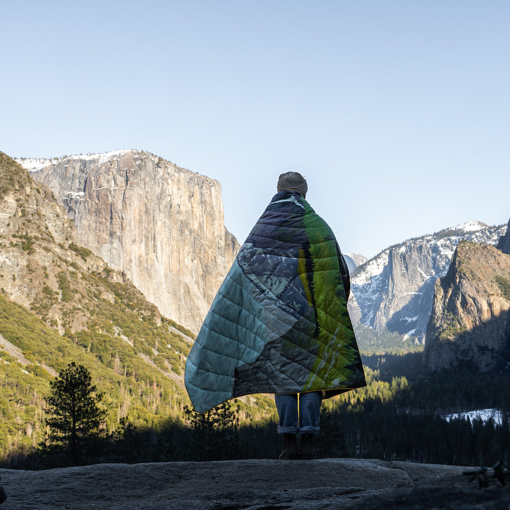 Rumpl Original Puffy Blanket - Yosemite Printed Original