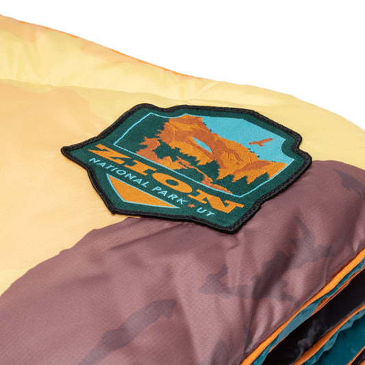 Rumpl Original Puffy Blanket - Zion National Park Printed Original