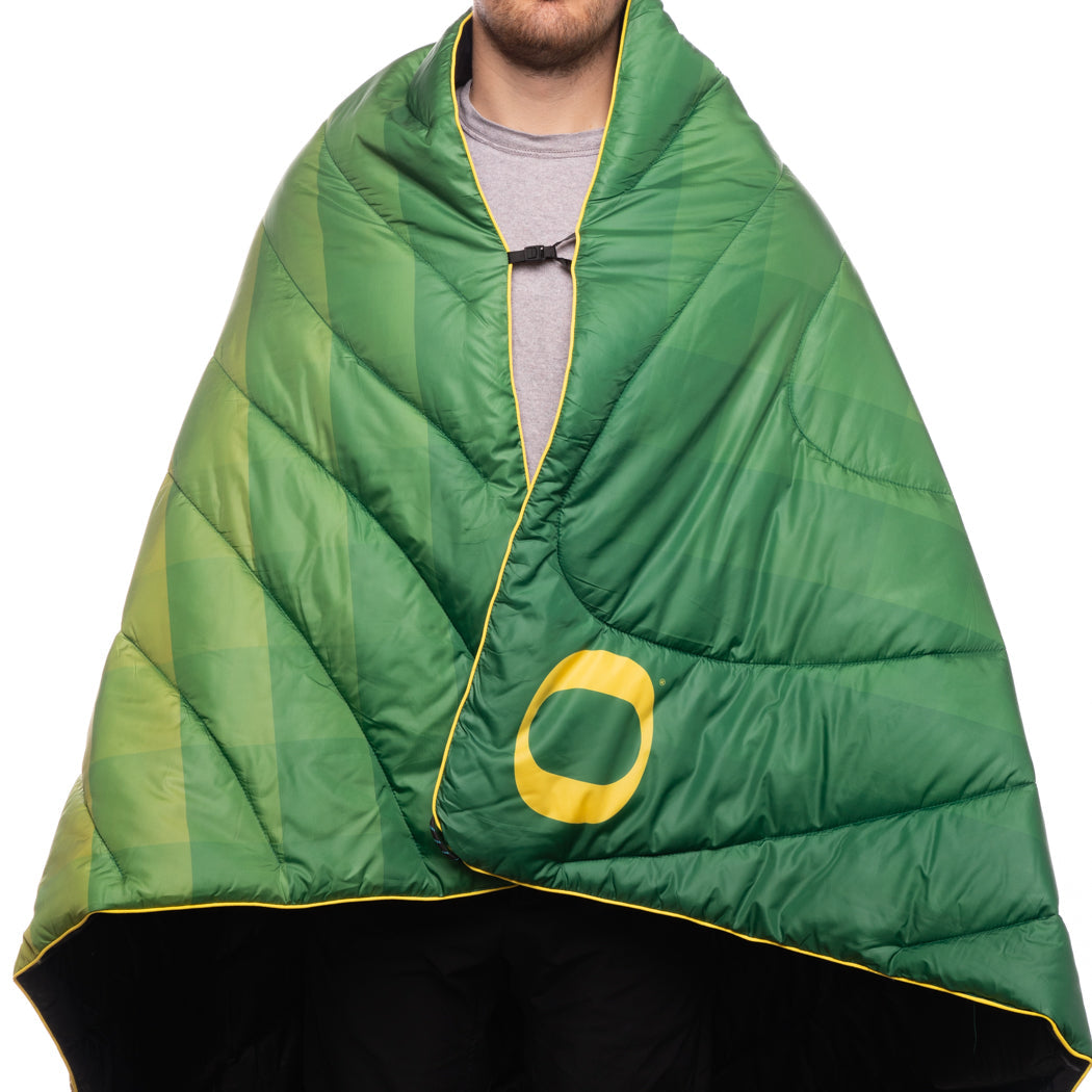 Rumpl Original Puffy Blanket - Oregon Ducks® Printed Original NCAA