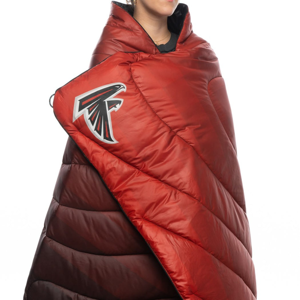Rumpl Original Puffy Blanket - Atlanta Falcons Printed Original NFL