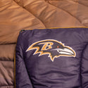 Rumpl Original Puffy Blanket - Baltimore Ravens Printed Original NFL