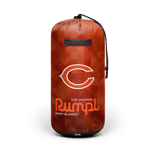 Rumpl Original Puffy Blanket - Chicago Bears Geo Printed Original NFL