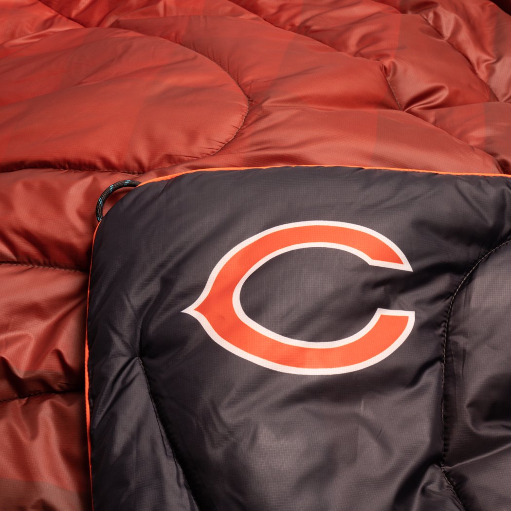 Rumpl Original Puffy Blanket - Chicago Bears Printed Original NFL