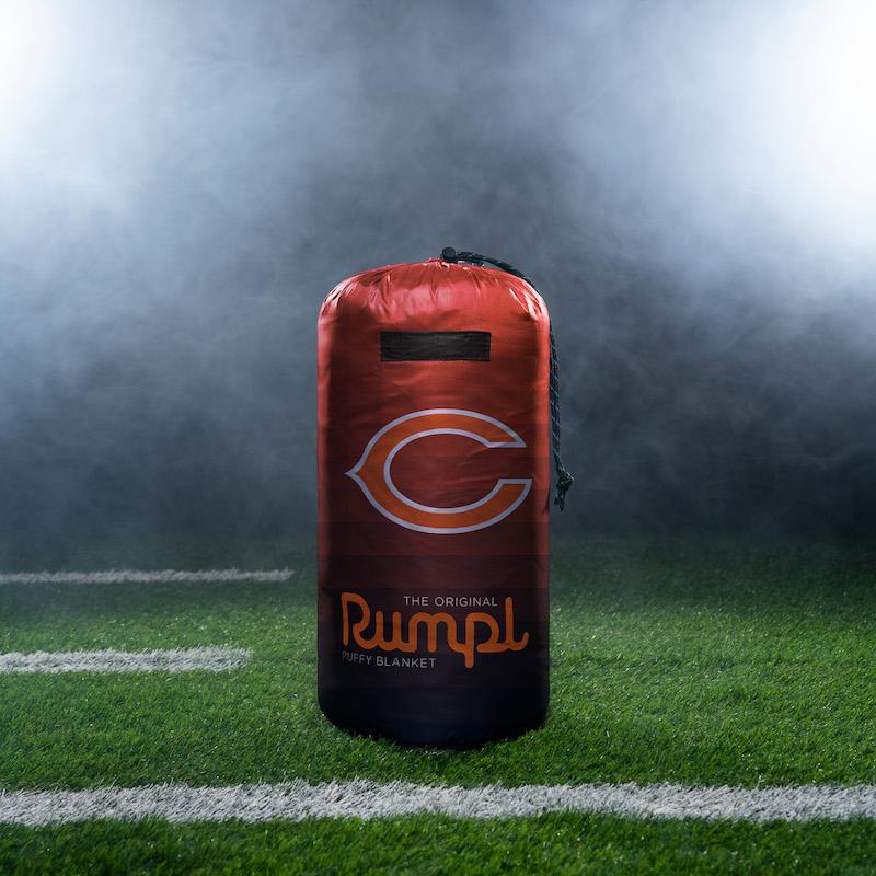 Rumpl Original Puffy Blanket - Chicago Bears Printed Original NFL