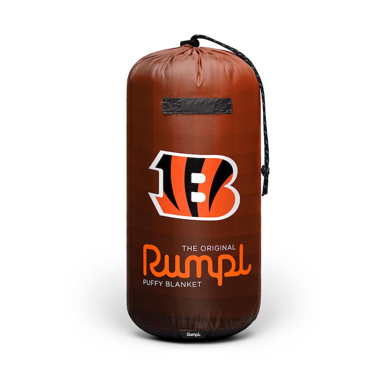 Rumpl Original Puffy Blanket - Cincinnati Bengals Printed Original NFL
