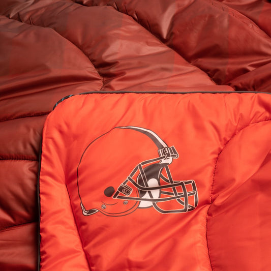 Rumpl Original Puffy Blanket - Cleveland Browns Printed Original NFL