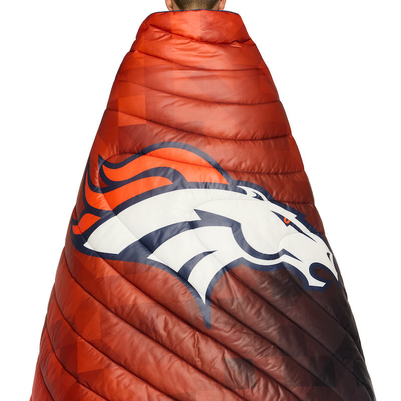 Rumpl Original Puffy Blanket - Denver Broncos Geo Printed Original NFL