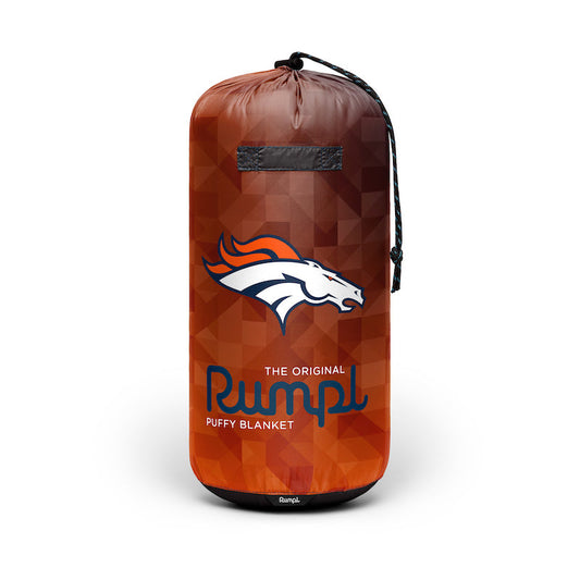 Rumpl Original Puffy Blanket - Denver Broncos Geo Printed Original NFL