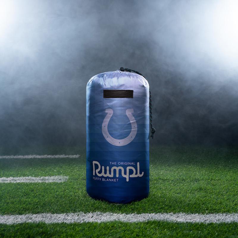 Rumpl Original Puffy Blanket - Indianapolis Colts Printed Original NFL