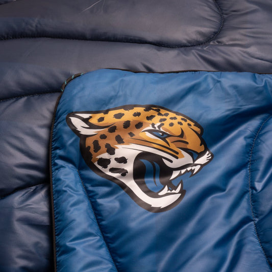Rumpl Original Puffy Blanket - Jacksonville Jaguars Printed Original NFL