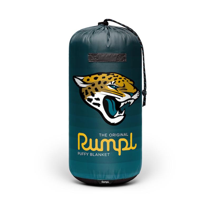 Rumpl Original Puffy Blanket - Jacksonville Jaguars Printed Original NFL