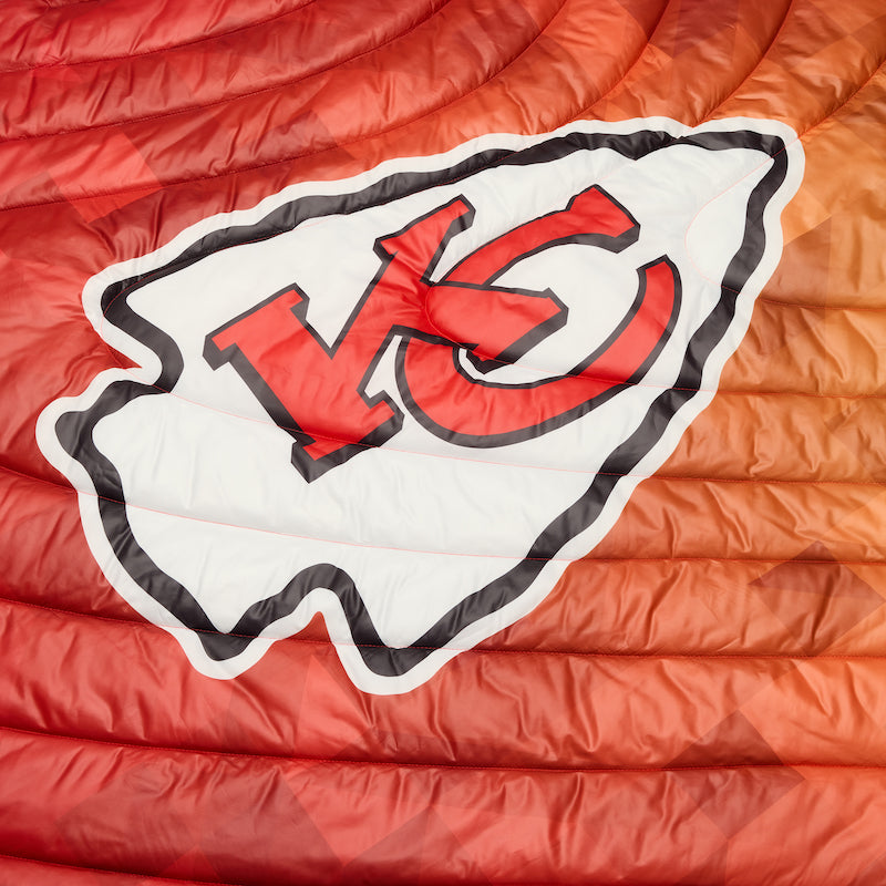 Rumpl Original Puffy Blanket - Kansas City Chiefs Geo Printed Original NFL