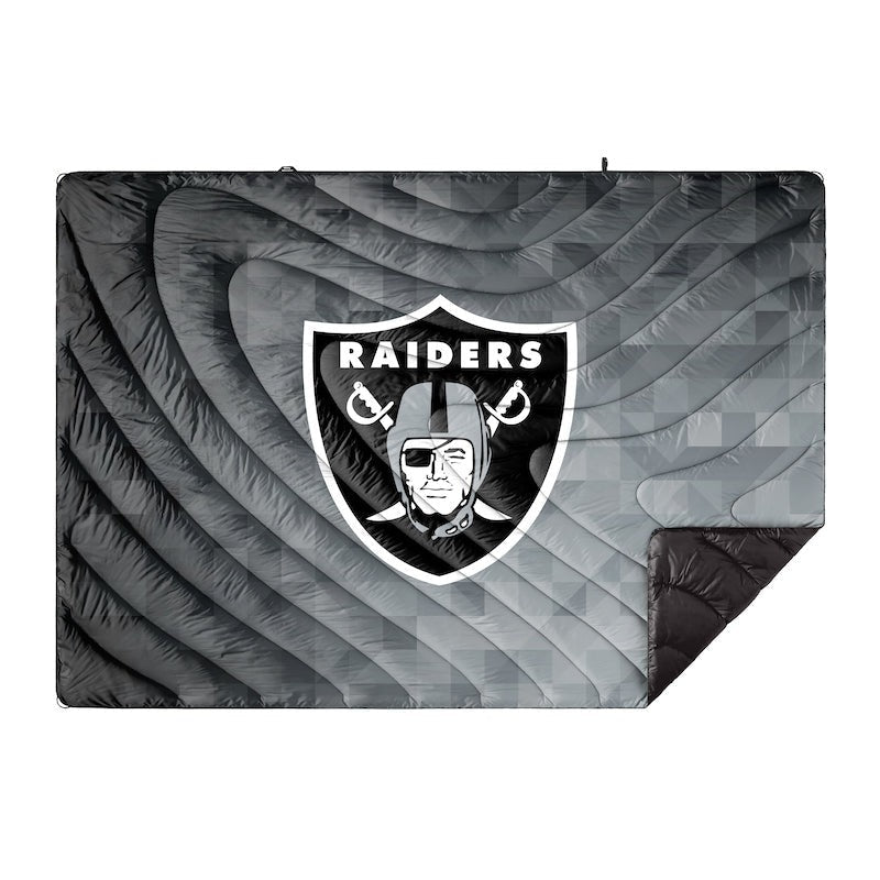 Rumpl Original Puffy Blanket - Las Vegas Raiders Geo Printed Original NFL