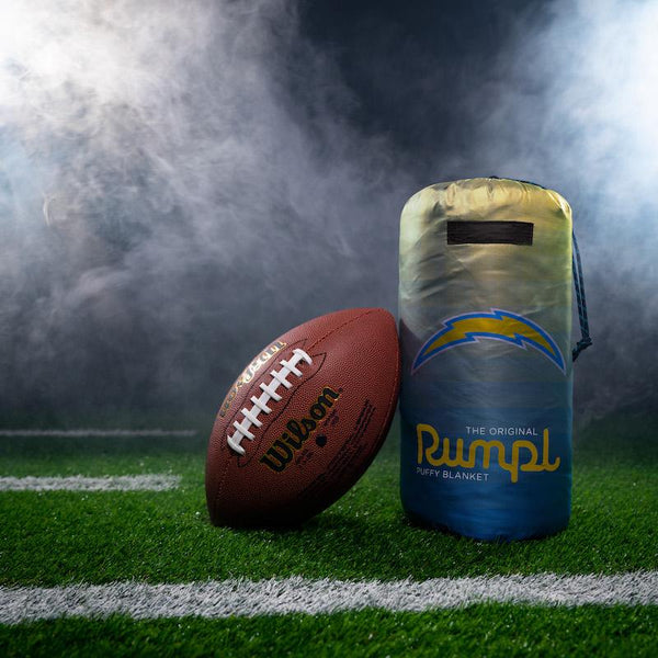 Rumpl Original Puffy Blanket - Los Angeles Chargers Printed Original NFL