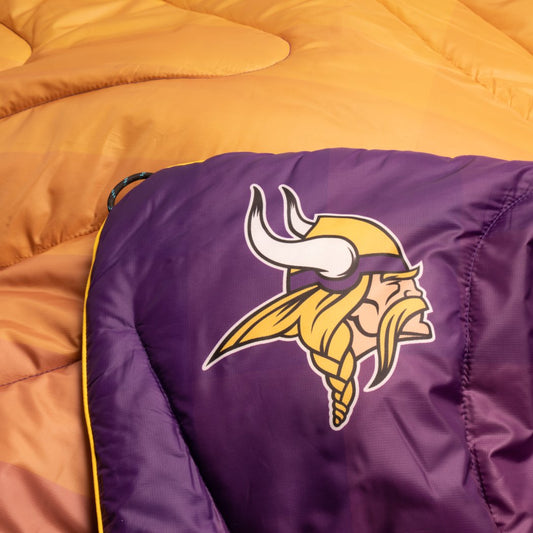 Rumpl Original Puffy Blanket - Minnesota Vikings Printed Original NFL