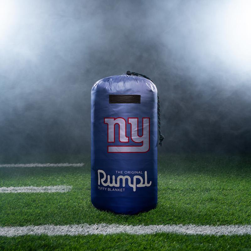 Rumpl Original Puffy Blanket - New York Giants Printed Original NFL