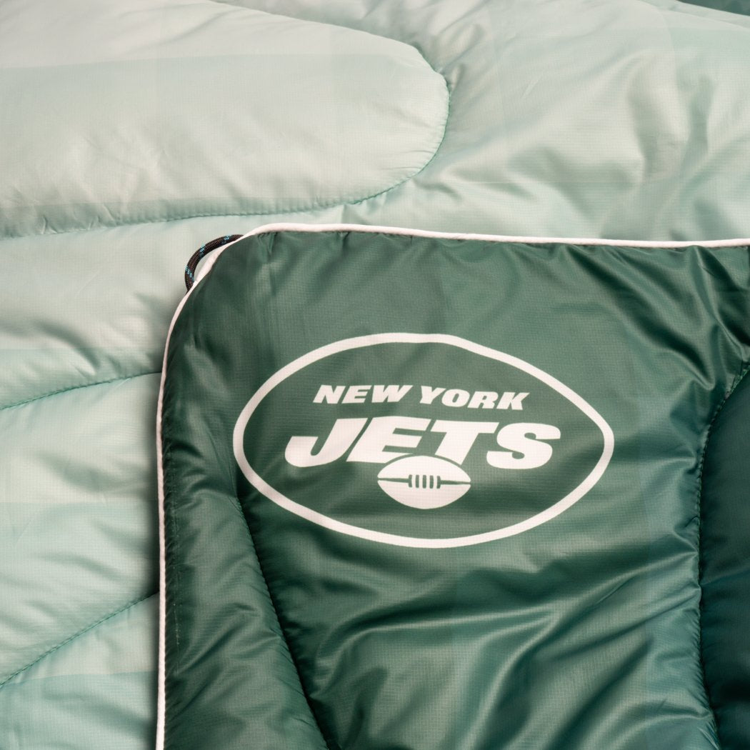 Rumpl Original Puffy Blanket - New York Jets Printed Original NFL