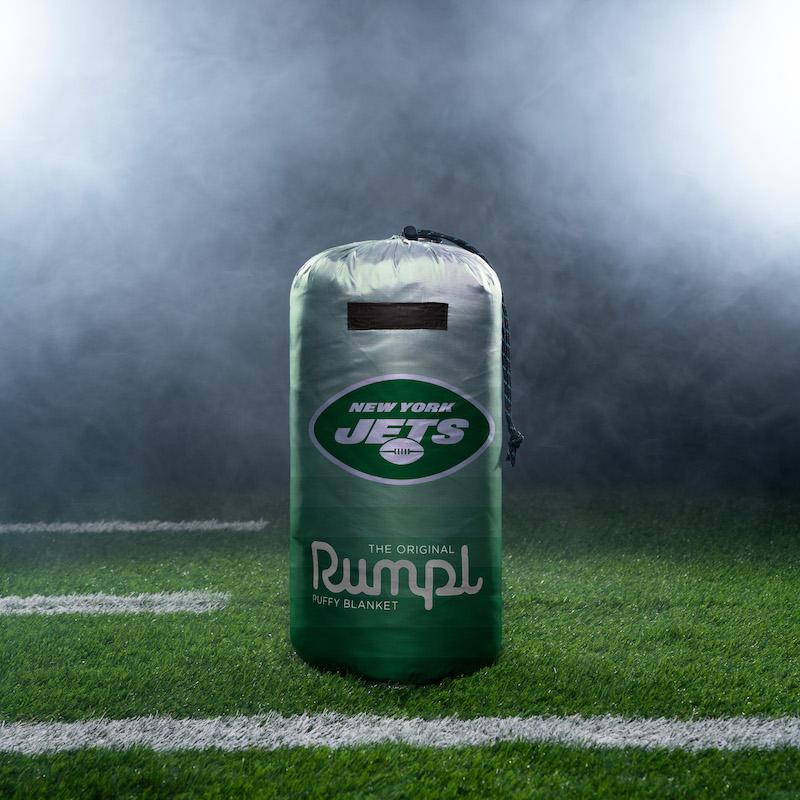 Rumpl Original Puffy Blanket - New York Jets Printed Original NFL