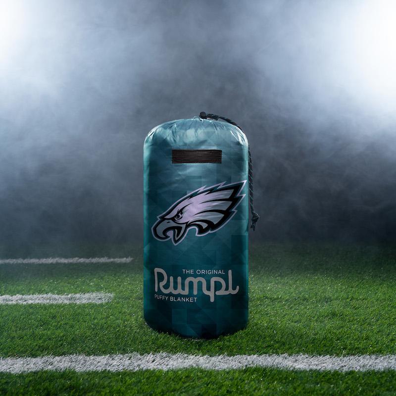 Rumpl Original Puffy Blanket - Philadelphia Eagles Geo Printed Original NFL