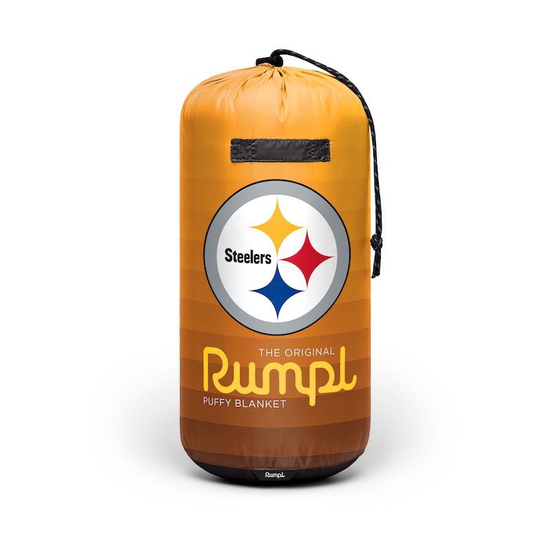 Rumpl Original Puffy Blanket - Pittsburgh Steelers Printed Original NFL