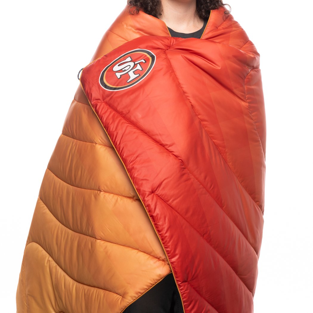 Rumpl Original Puffy Blanket - San Francisco 49ers Printed Original NFL
