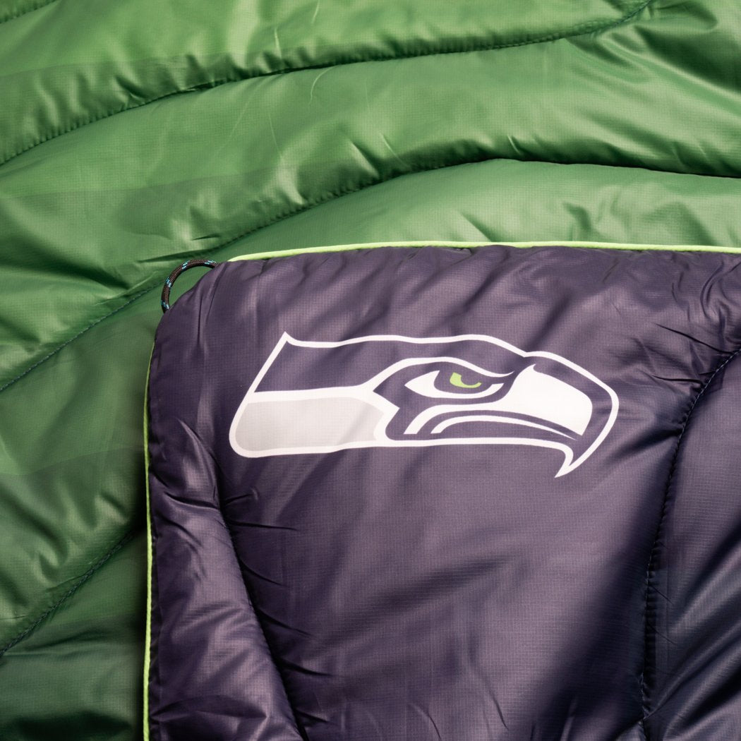 Rumpl Original Puffy Blanket - Seattle Seahawks Printed Original NFL
