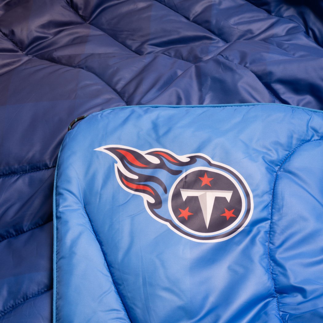 Rumpl Original Puffy Blanket - Tennessee Titans Printed Original NFL