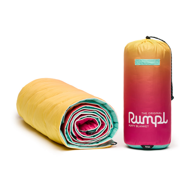 Rumpl Original Puffy Blanket - Lemonade Fade Original Puffy Blanket - Lemonade Fade | Rumpl Blankets For Everywhere Printed Original