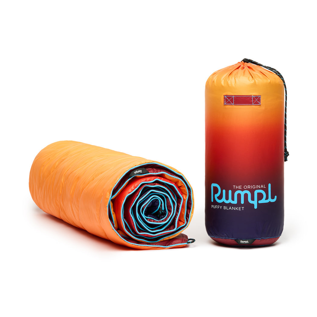 Rumpl Original Puffy Blanket - Pyro Fade Original Puffy Blanket - Pyro Fade | Rumpl Blankets For Everywhere Printed Original