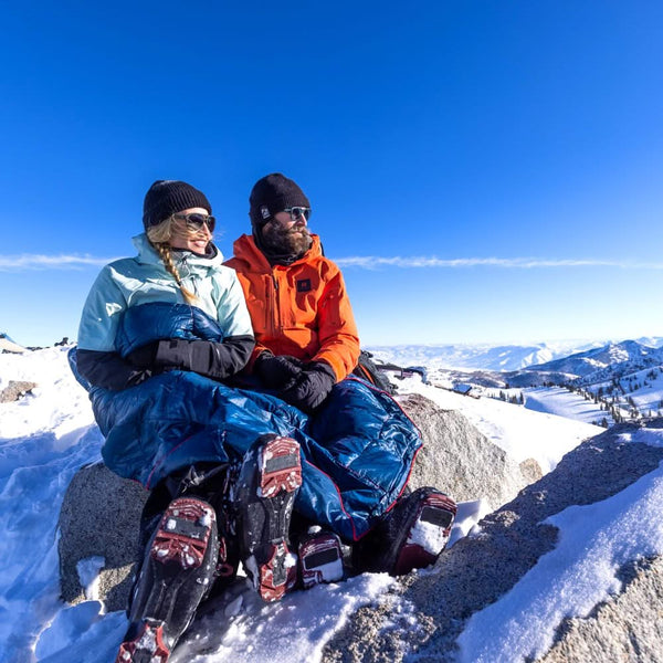 Down Puffy Blanket Deepwater Rumpl