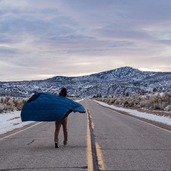 Rumpl | NanoLoft® Puffy Blanket - Deepwater |  |  | Solid Nanoloft