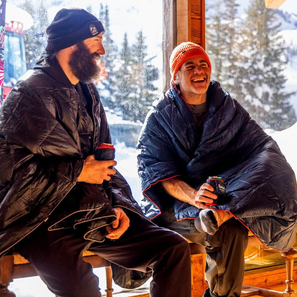 Rumpl NanoLoft® Puffy Blanket - Deepwater Solid Nanoloft