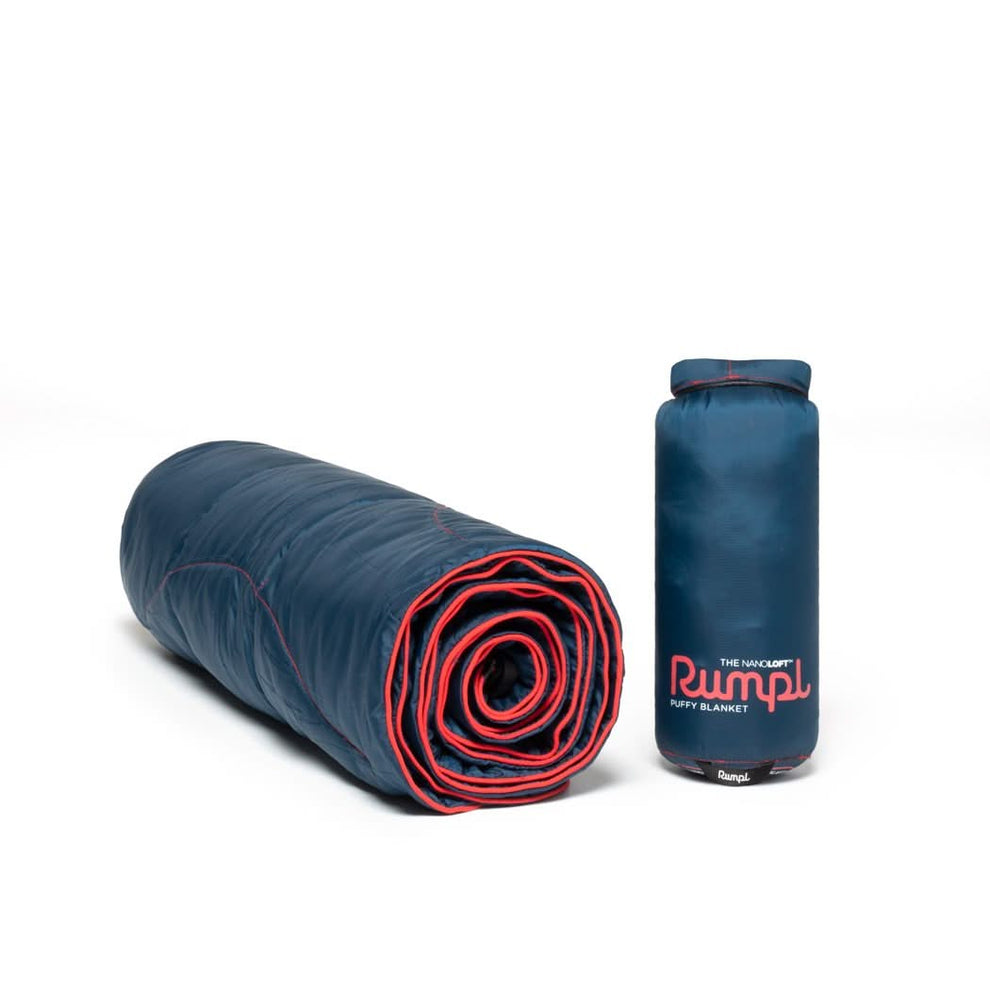 Rumpl | NanoLoft® Travel Blanket - Deepwater |  |  | Solid Nanoloft Travel