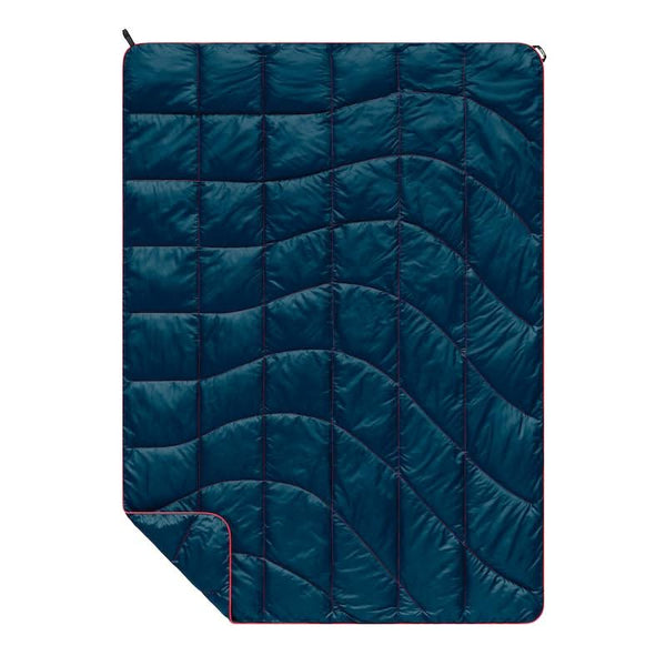 Rumpl NanoLoft® Travel Blanket - Deepwater Solid Nanoloft Travel