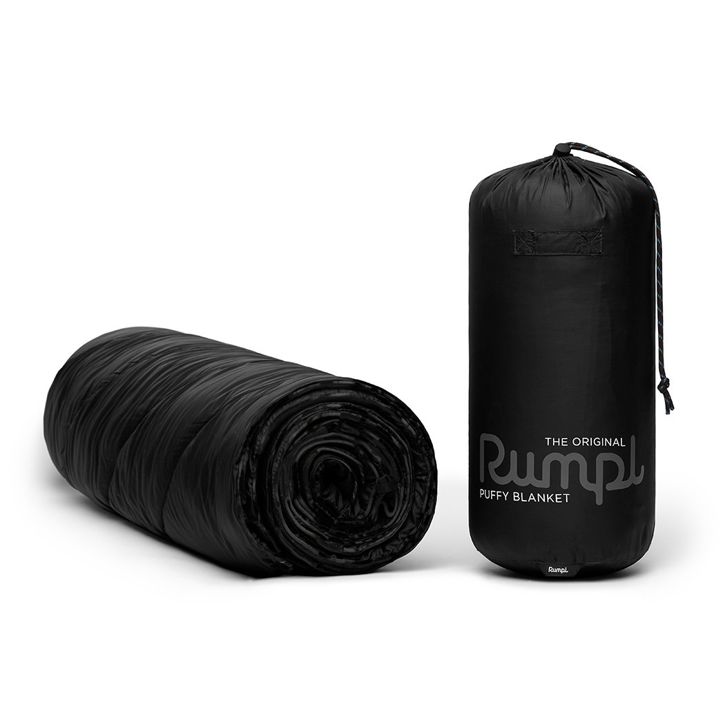 Rumpl Original Puffy Blanket - Black Solid Original